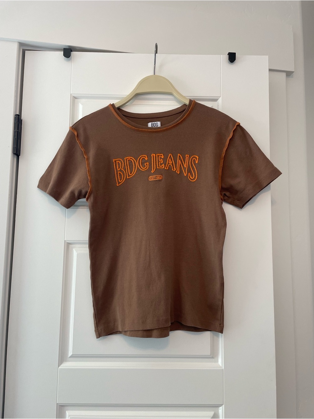 BDG Jeans Women’s Brown Short Sleeve Logo Tee